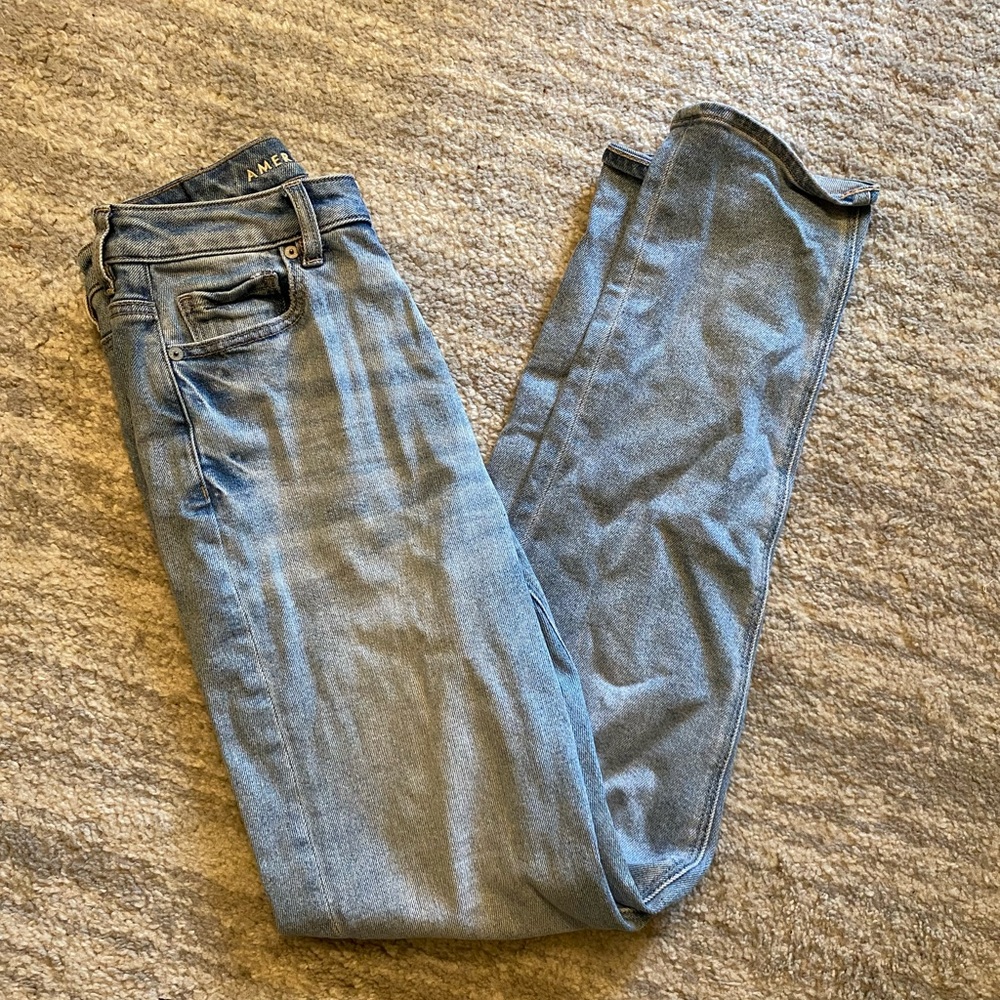 American Eagle stretch mom jeans